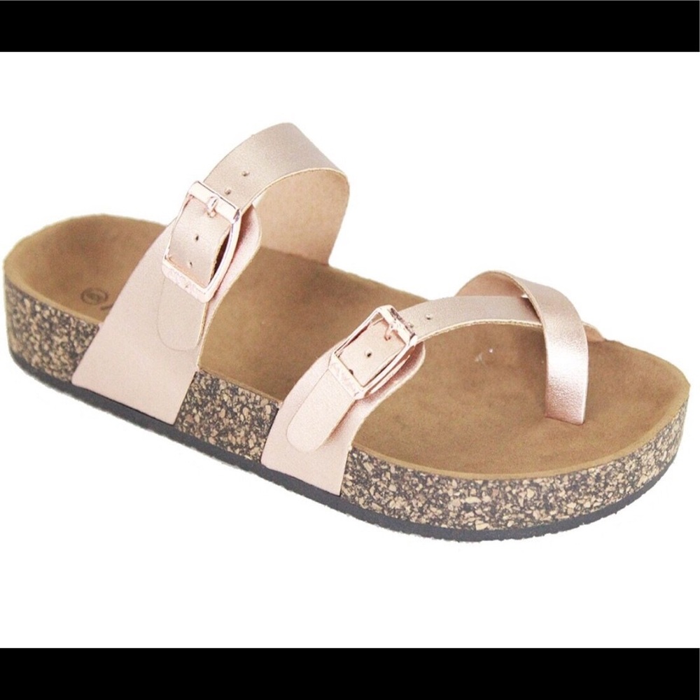 Rose Gold Sandals